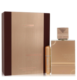 Al Haramain Amber Oud Gold Edition Extreme  Al Haramain, Gift Set 200 ml 6.7 Pure Perfume Spray + 0.34 oz Refillable Spray